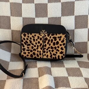 Leopard Print Crossbody Bag